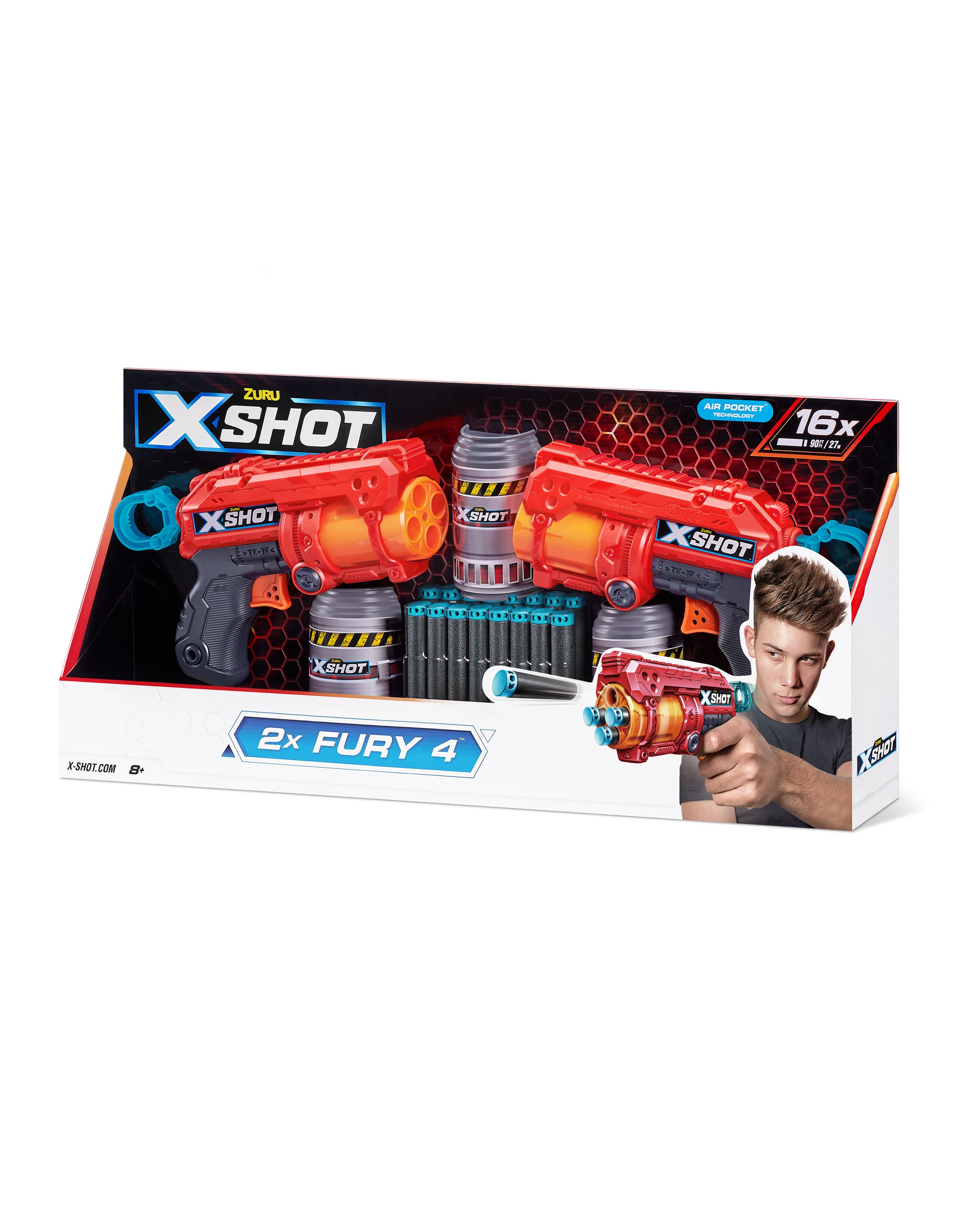 Babies & more X-Shot Excel Fury-4 2Pk - Multicolor